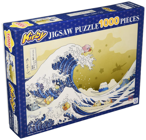 Jigsaw Puzzle 1000 pieces Kirby The Great Wave off Float Island 1000T-156 NEW_1