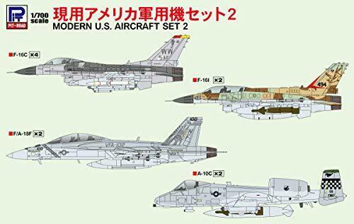 PIT-ROAD 1/700 MODERN U.S. AIRCRAFT SET 2 Kit S59 NEW from Japan_1
