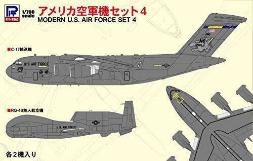 PIT-ROAD 1/700 MODERN U.S. AIRCRAFT SET 4 Kit S58 NEW from Japan_1