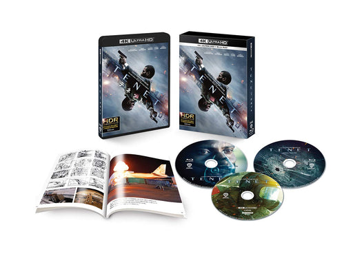 TENET First Limited Edition 4K ULTRA HD+2 Blu-ray+Booklet 1000783573 Movie NEW_1