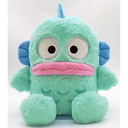 Sanrio Hangyodon Fluffy Stuffed Toy M Size Plush Doll 157195-21 Nakajima NEW_1