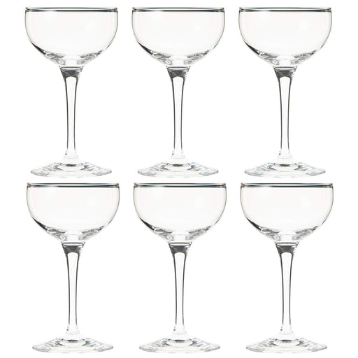 Toyo Sasaki Cocktail Glass Toccata Made in Japan 90ml 6 pieces L50-32 6.4x11.5cm_1