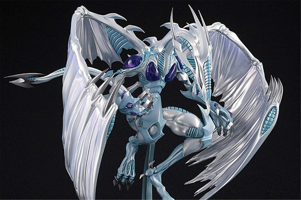 AMAKUNI Non-scale Yu-Gi-Oh! 5D's Stardust Dragon ABS & PVC Painted Figure NEW_5