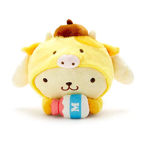 Sanrio Pompompurin Zodiac Stuffed Toy Cow Plush 184420 (21 x 14 x 9.5 cm) NEW_1