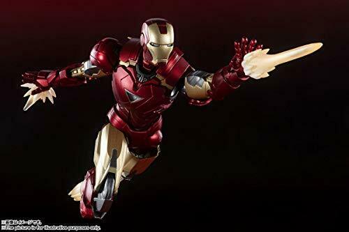 BANDAI S.H.Figuarts Avengers IRON MAN Mark 6 BATTLE DAMAGE EDITION NEW_5