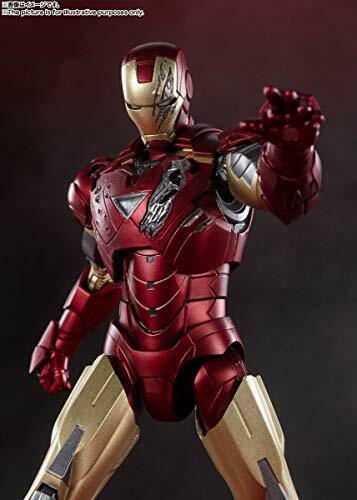 BANDAI S.H.Figuarts Avengers IRON MAN Mark 6 BATTLE DAMAGE EDITION NEW_7