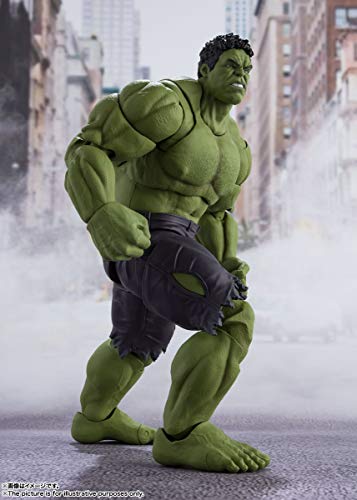 S.H. Figuarts Avengers Hulk - "Avengers Assemble" Edition- 200mm PVC & ABS NEW_2