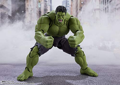 S.H. Figuarts Avengers Hulk - "Avengers Assemble" Edition- 200mm PVC & ABS NEW_5