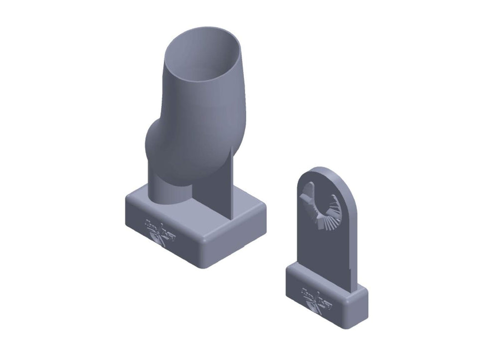 Clear Prop ! 1/72 UH-2 A/B Seasprite Resin Exhaust Plastic model Parts CPUA72021_1