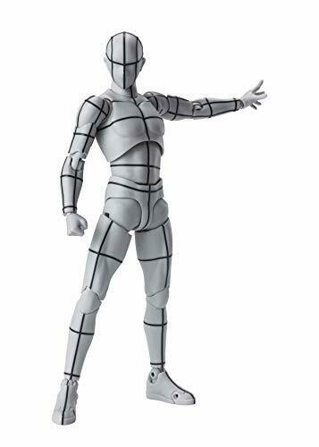S.H.Figuarts Body-kun -Wire Frame- (Gray Color Ver.) Figure NEW from Japan_1