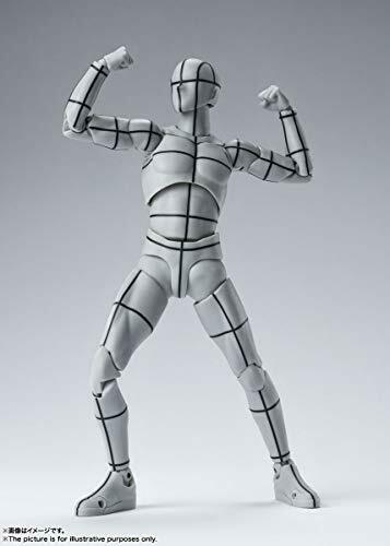 S.H.Figuarts Body-kun -Wire Frame- (Gray Color Ver.) Figure NEW from Japan_3