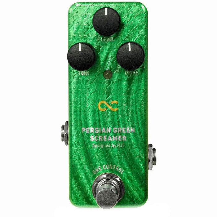 One Control Persian Green Screamer Guitar Effects Pedal Made in Japan Distortion_1