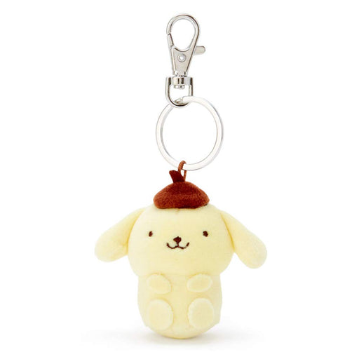 SANRIO Pompompurin Mini Mascot Keychain Polyester Plush Doll 5x3x6cm 226998 NEW_1