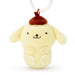 SANRIO Pompompurin Mini Mascot Keychain Polyester Plush Doll 5x3x6cm 226998 NEW_2