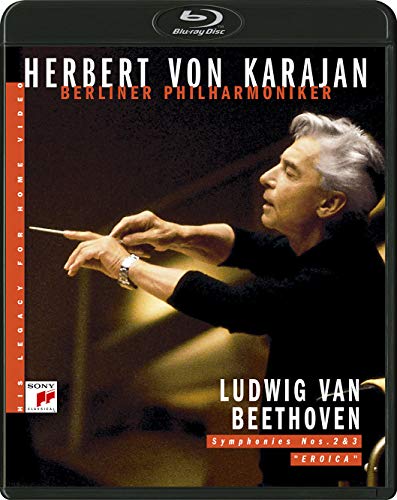 Karajan's Legacy Beethoven: Symphonies Nos. 2 & 3 "Heroic" BLU-RAY SIXC-31 NEW_1