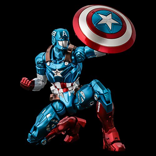Sentinel FIGHTING ARMOR CAPTAIN AMERICA Action Figure ABS&Diecast 165mm NEW_7