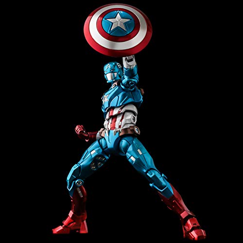 Sentinel FIGHTING ARMOR CAPTAIN AMERICA Action Figure ABS&Diecast 165mm NEW_8