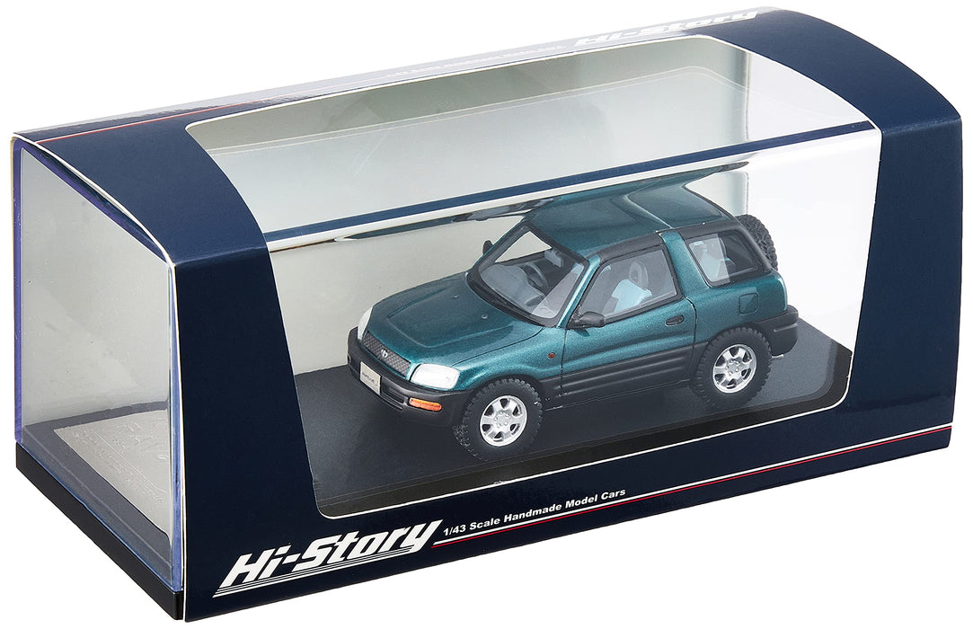Hi Story 1/43 TOYOTA RAV4 J (1994) Green Metallic HS306GR Resin Model Car NEW_3