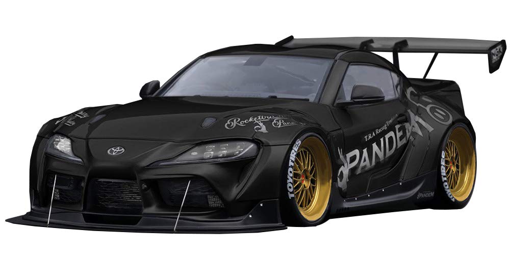 ignition model 1/43 Pandem Supra (A90) Black Metallic Resin Model Car IG2147 NEW_1