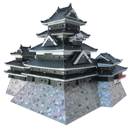 Tenyo Metallic Nano Puzzle Premium Series Matsumoto Castle T-MP-014M Full Color_1