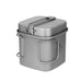 COOK 'n' ESCAPE Square Titanium Camping Cooker Set for 1-3 people NEW from Japan_1