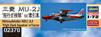 Hasegawa 1/72 JASDF Mitsubishi MU-2J Flight Check Squadron w/Tractor Kit 02370_4