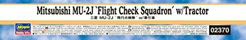 Hasegawa 1/72 JASDF Mitsubishi MU-2J Flight Check Squadron w/Tractor Kit 02370_6