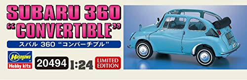 Hasegawa 1/24 Subaru 360 Convertible Plastic Model Car 20494 NEW from Japan_4