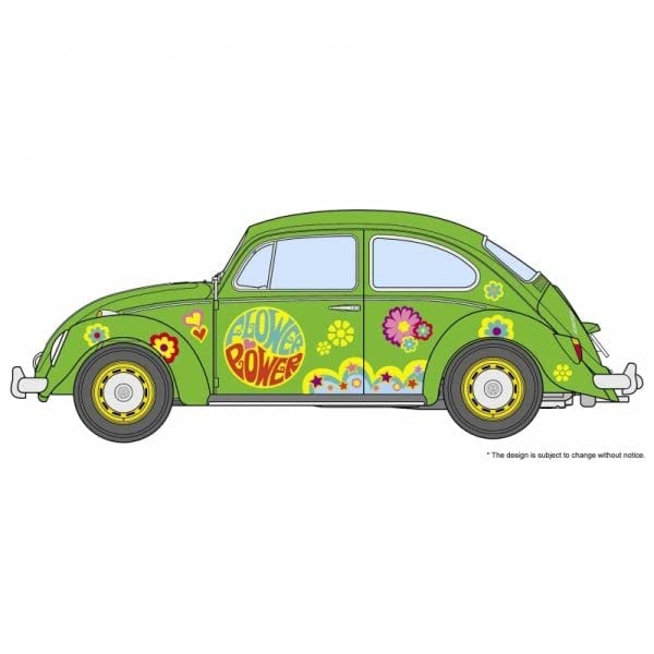 Hasegawa 1/24 VOLKSWAGEN BEETLE TYPE 1 FLOWER POWER Plastic Model kit HA20488_2