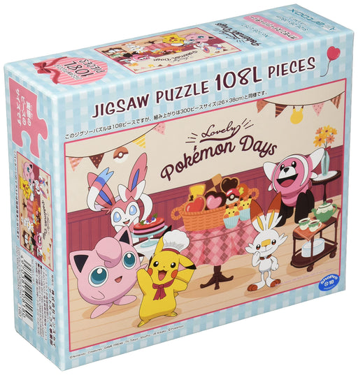 Ensky 108-Piece Jigsaw Puzzle Pokemon Sweets Party Large Pieces 108-L757 NEW_1