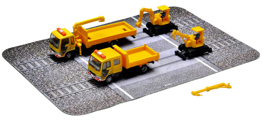 TomyTec The Truck Collection Railroad track maintenance vehicle Set B 314899 NEW_1