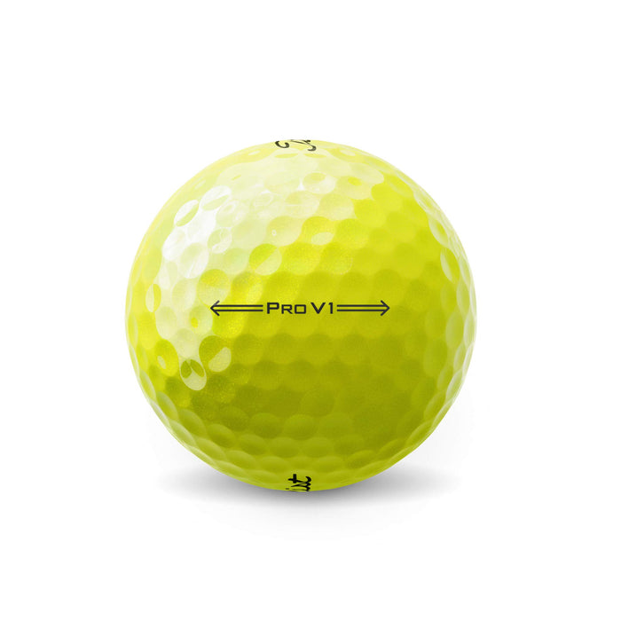 TITLEIST Golf Ball Pro V1 21 Yellow Low Number 1 2 3 4 1dozen 12pcs ‎T2027S-J_3