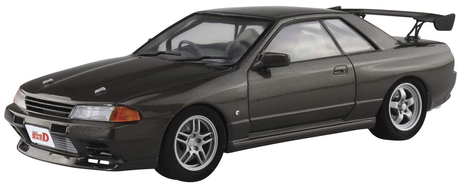 AOSHIMA Initial D Series No.4 Hojo Rin BNR32 Skyline GT-R 1/24 Model Kit NEW_2