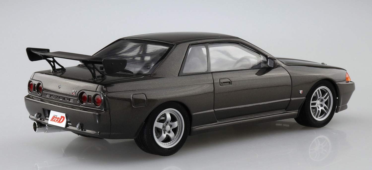 AOSHIMA Initial D Series No.4 Hojo Rin BNR32 Skyline GT-R 1/24 Model Kit NEW_3