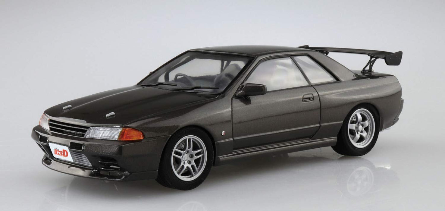 AOSHIMA Initial D Series No.4 Hojo Rin BNR32 Skyline GT-R 1/24 Model Kit NEW_8