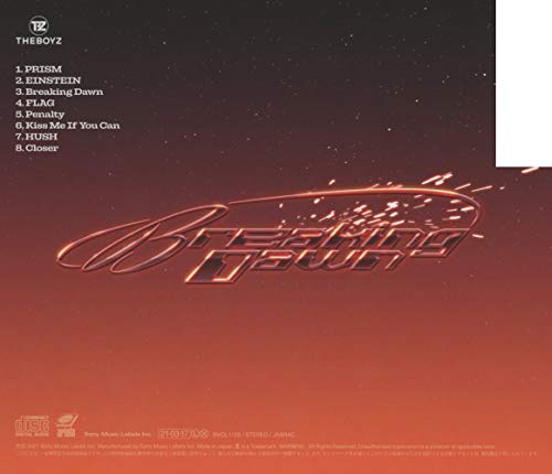 THE BOYZ Breaking Dawn Type A CD BVCL-1139 K-Pop Japan 1st album NEW_2