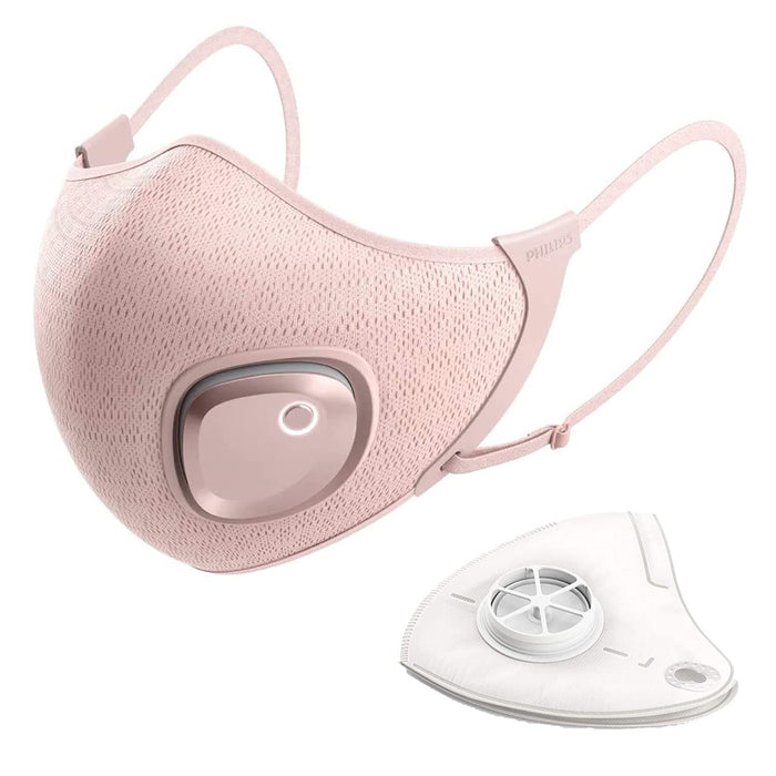 Philips Breeze Mask ACM066/02 Pink Electronic Fan Sport Face Mask Polyester NEW_1
