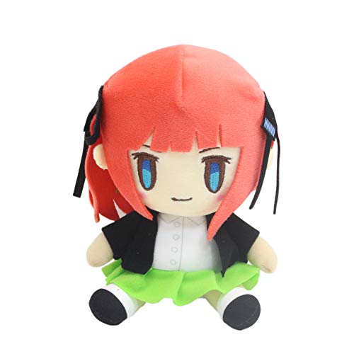 The Quintessential Quintuplets Nakano Nino Sitting Plush Doll Stuffed toy S 16cm_1