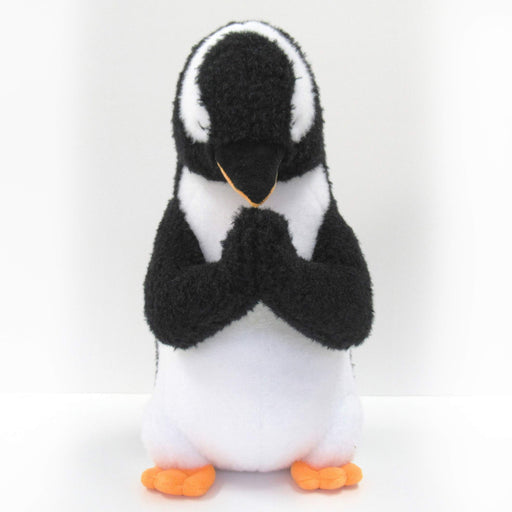 Shinada Global Gassho (palms together) Plush Doll Gentoo Penguin ‎GSHO-0250G NEW_1