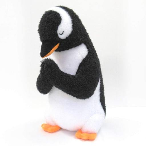 Shinada Global Gassho (palms together) Plush Doll Gentoo Penguin ‎GSHO-0250G NEW_2