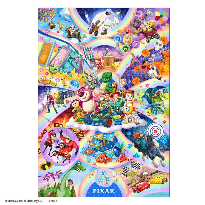Disney Pixar Popping Out All Characters 1000 piece Puzzle Tenyo ‎‎D-1000-077 NEW_3