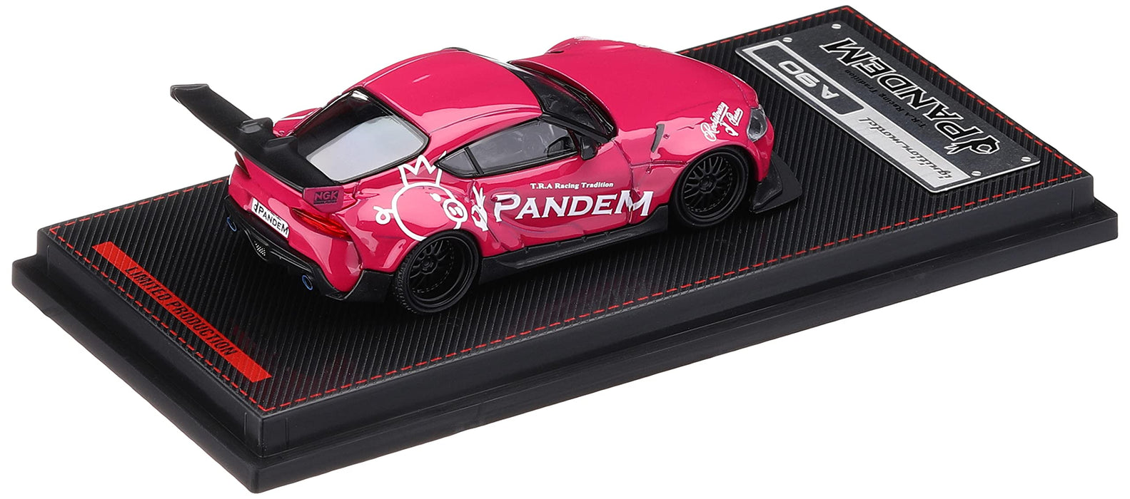 TK.Company ignition model 1/64 Pandem Supra (A90) Pink Diecast Model Car IG2339_2