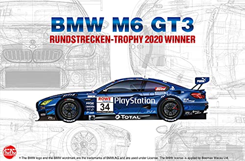 Platz / NuNu 1/24 Racing Series BMW M6 GT3 2020 Nurburgring Endurance Series NEW_2