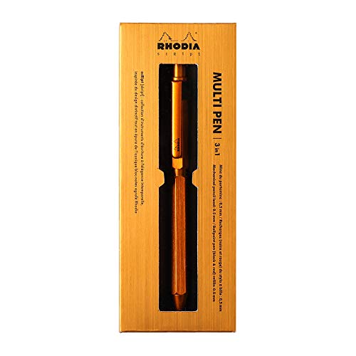 Rhodia Multifunctional Pen SCRIPT Multi Pen Ballpoint Pen 2color (Black / Red)_2