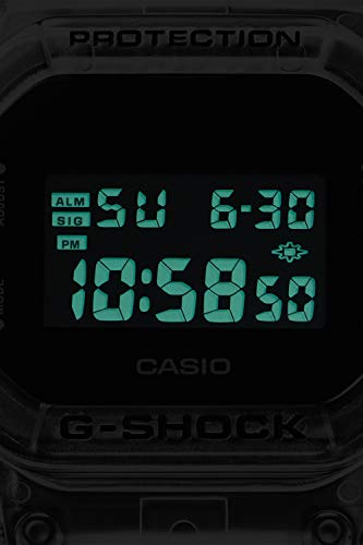 CASIO Watch G-SHOCK Skeleton Series DW-5600SKE-7JF Men's Clear NEW from Japan_6