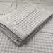 Imabari Towel Bath Towel 2 Sheets Waffle Weave Off White 60x125cm Made in Japan_2