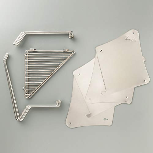 BUNDOK Prefabricated Bonfire LOTUS BD-499 Compact silver w/ Strage Case NEW_2