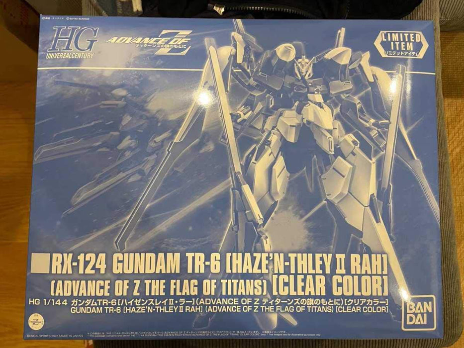 HGUC 1/144 RX-124 Gundam TR-6 HAZE'N-THLEY II RAH Clear Color Kit Bandai NEW_1