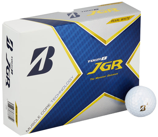 BRIDGESTONE golf ball TOUR B JGR 2021 year model 12-balls 21TOUR_B_JGR PW ‎J1GX_1