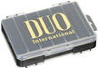 Duo lure case Reversible pearl black & gold foil specification 86D 140x104x32mm_1